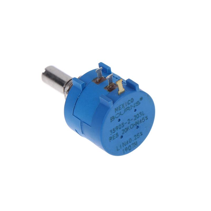 3590S-2 Multiturn Wire Wound Potentiometer For Electronic Circuit Diy Project 1K 2K 5K 10K 20K 50K 100K 100R 200R 500R