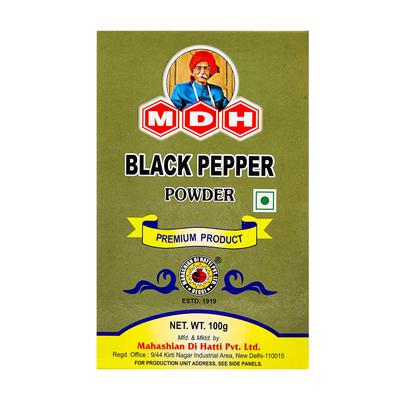 Молотый черный перец (100 г), Black Pepper Powder,  MDH