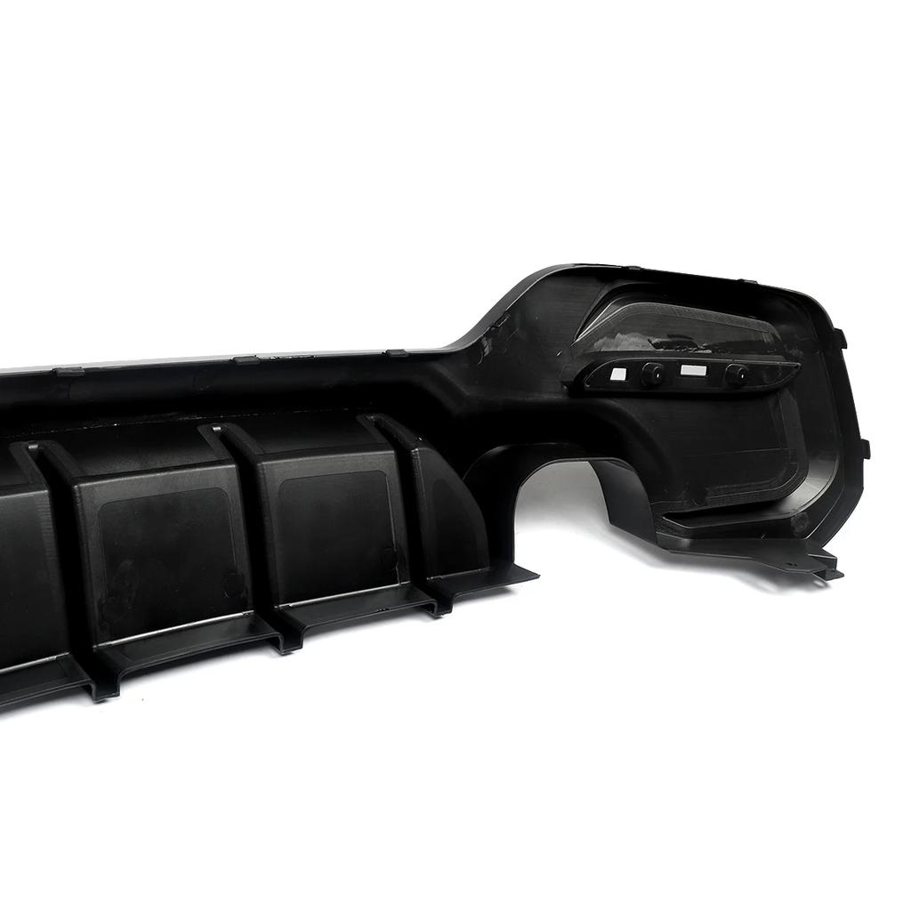 Rear Bumper Diffuser for BMW 1 Series F20 F21 M Sport 125i LCI 2015-2019 Gloss Black Rear Lip Spoiler Lip Single & Dual Exhaust FY3
