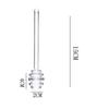 Kitchen Cooking Drizzler Comb Dispenser Spoon Stirrer Honey Dipper Mixing Stick