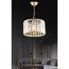 Модель Colesium Кристалл Современная Эстетическая Спальня Кухня Гостиная Детская комната Люстра из золотого камня 25 см
