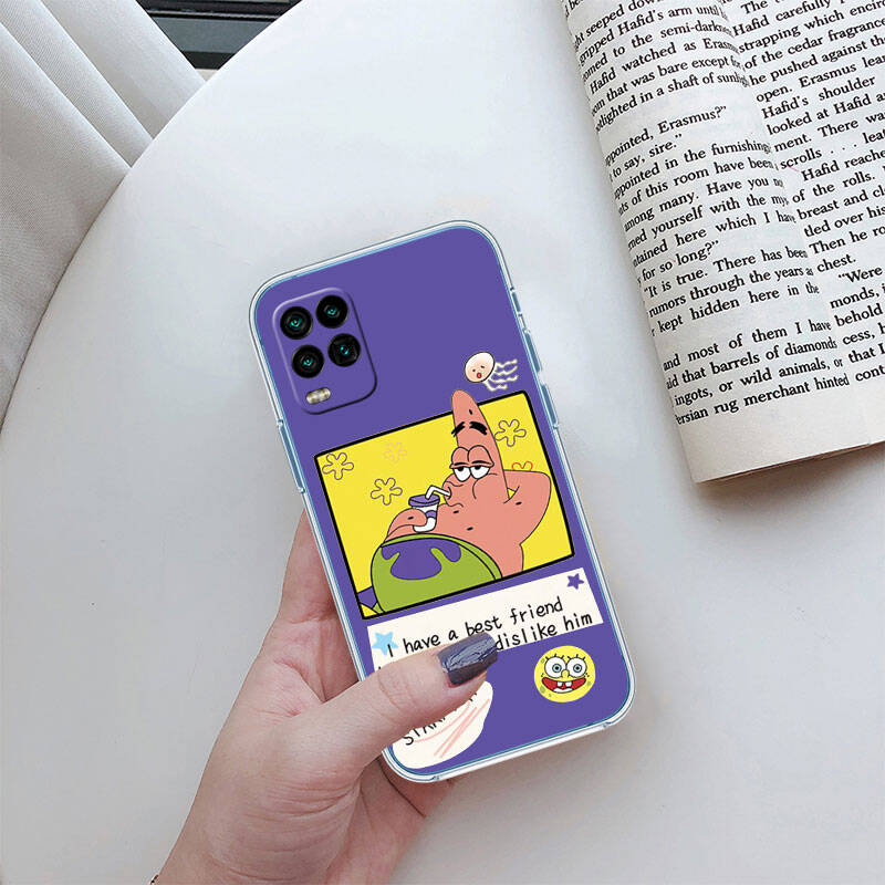 RT24 S-SpongeBos Case for Motorola E7 G6 G7 G8 G9 Plus Power Play G10 G20 G04 E30 E40 E22 E20 E13 E15 G22 G23 G05 G75 G35 G55