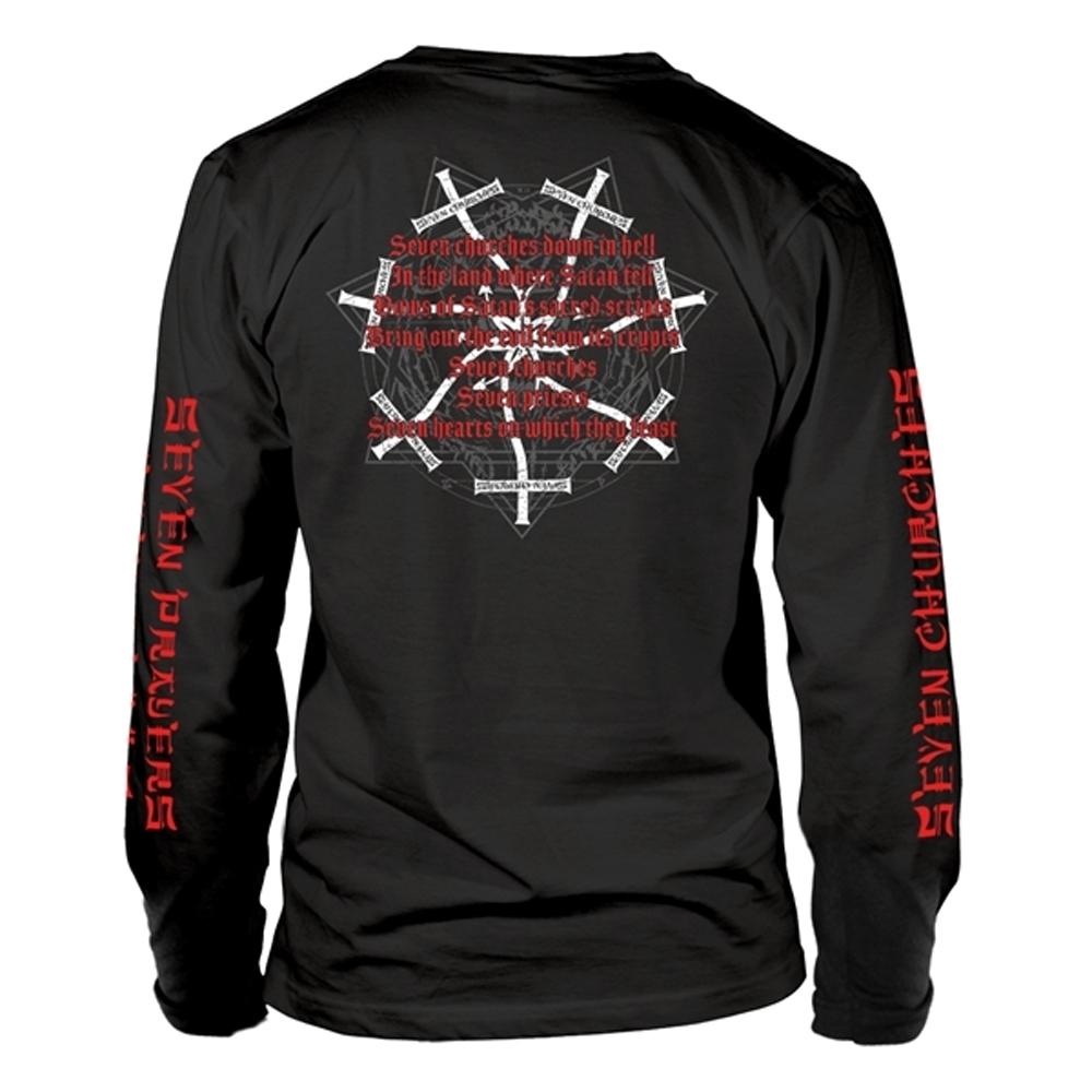 Possessed Unisex Adult Seven Churches Long-Sleeved T-Shirt