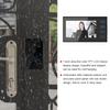 7in Waterproof Video Intercom Doorbell 2 Camera 1 LCD Monitor Security Door Phone