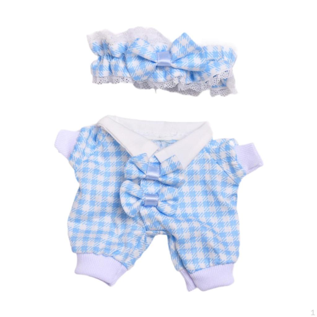 17cm Doll Clothes Crawling Suit for Dolls Photo Props Accessories Comfortable Fashion Outfit