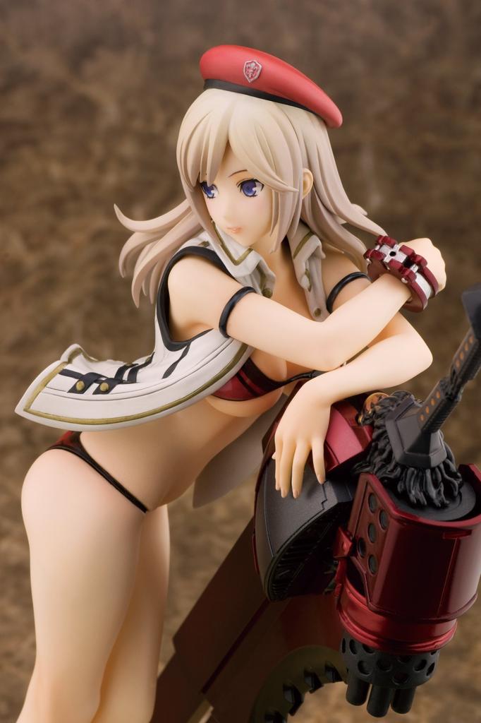 GOD EATER 2 Алиса Илинична Амиэлла Версия в купальнике. Полная фигурка из ПВХ, окрашенная, масштаб 1/8
