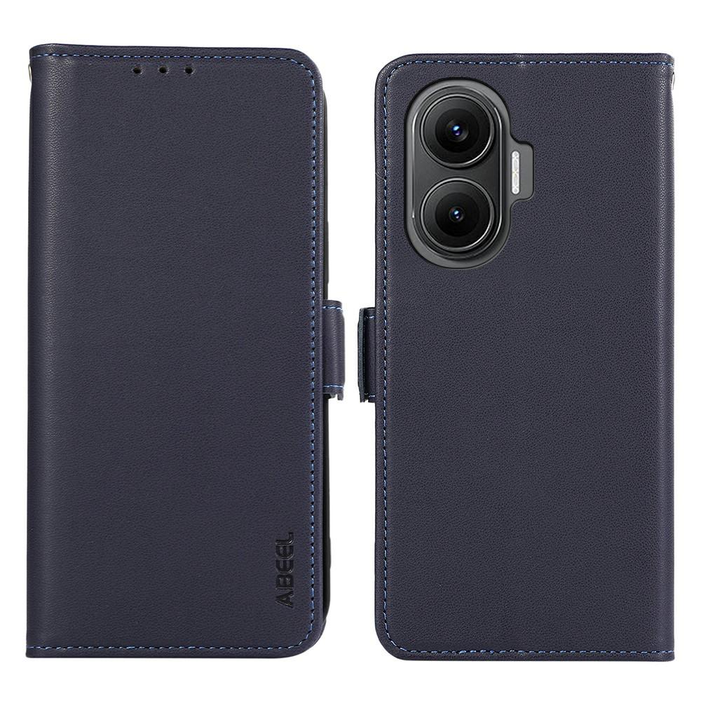 ABEEL Чехол для Xiaomi Redmi Turbo 4 Pro 5G/Poco F7 5G Кожаный чехол для телефона с кошельком и RFID-блокировкой
