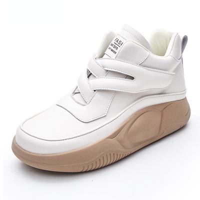 Мода Женщины 2024 Новые Ботинки из Натуральной Кожи Ретро Мода Плоская Подошва Высокие Женские Ботинки Толстая Подошва Удобные Ботильоны Девочки