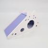 Assembled Wooden Hamster Slide Toy Colorful Hamster House Cage Accessories for Guinea Pig Golden Bear Small Pets XCWJ111