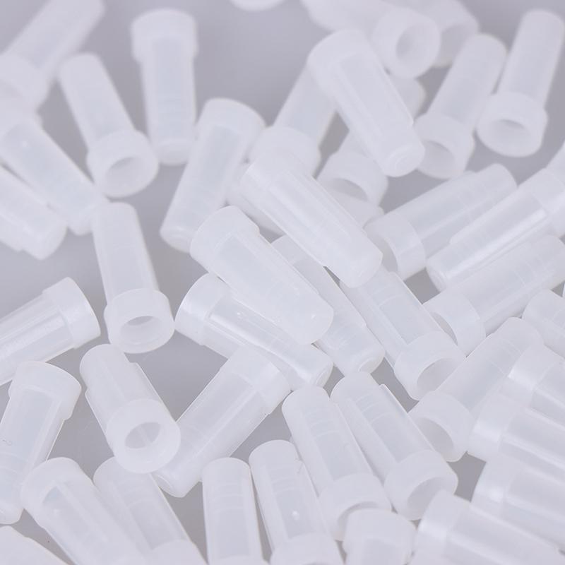 100 шт. колпачки для головки шприца, дозатор для шприцев, уплотнительные заглушки для игл