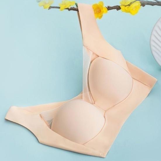 Женский спортивный бюстгальтер с широким эластичным ремешком, однотонный, ударопрочный, бесшовный, с тонкой сеткой, с эффектом пуш-ап, без зацепов, беспроводной, для занятий йогой и бегом