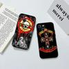 BH24 G-guns R-roses New High-End Shell Phone Case for iPhone 16 15 14 13 12 Pro Max Plus Mini