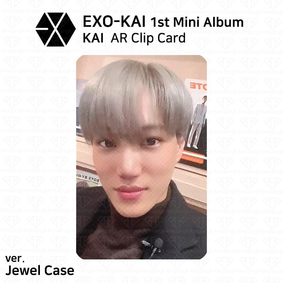 Кай из первого мини-альбома EXO Официальная фотокарточка Кая Фотокарточка K-POP KPOP