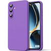 Case for Samsung Galaxy A36 5G - Slim Liquid Silicone Purple - BOOLING®