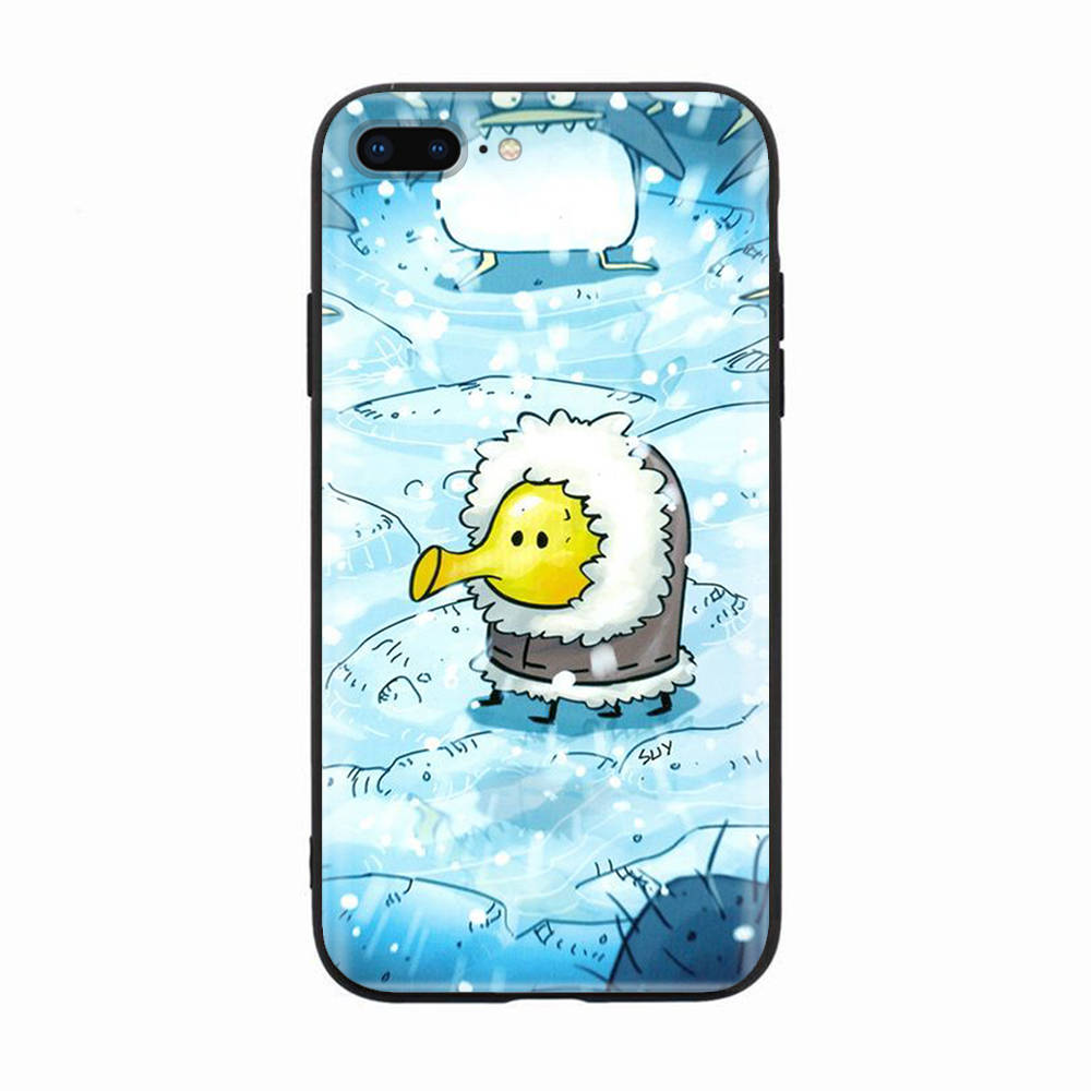 Черный чехол для Xiaomi Redmi 13C Note 9 iPhone XR 7 8 14 15 11 12 13 X XS Pro Max Samsung A25 S23 S24 FE Ultra Plus Doodle Jump