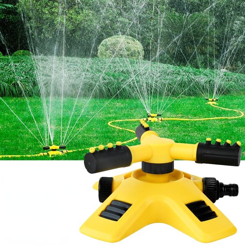 Garden Sprinkler 360 Degree Automatic Rotating Yard Water Sprinkler Irrigation Water Sprayer