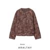 Araltay New Arrival Fashion Style Women's Clothing Fashion Quilted Embroider Coating Jacket Outwear 8458801 700