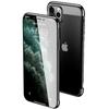 Case for iPhone 12 Pro Max - Chrome - Black - Shockproof - Flexible - Yellowing Resistant