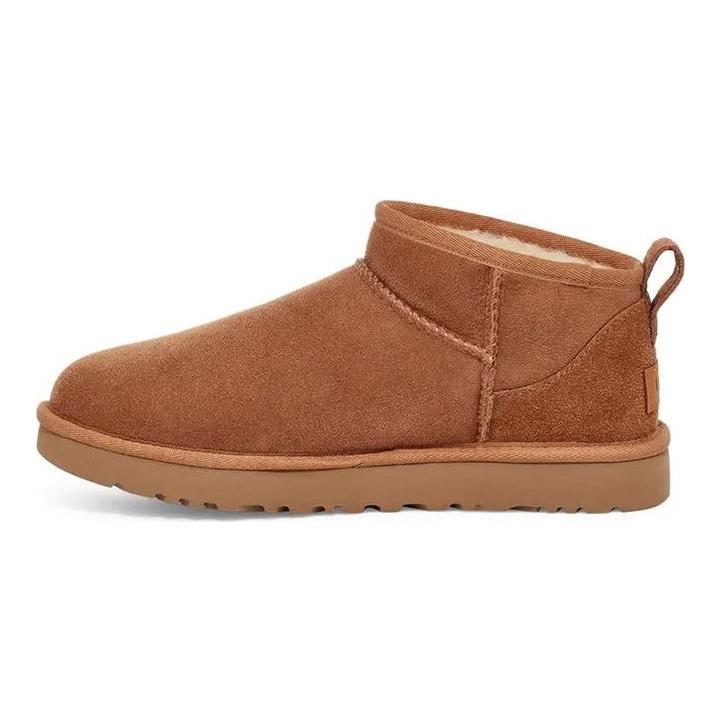 UGG КЛАССИЧЕСКИЕ УЛЬТРА МИНИ Термоботинки до щиколотки Женские Коричневые 1116109-CHE(Team373-BOX)