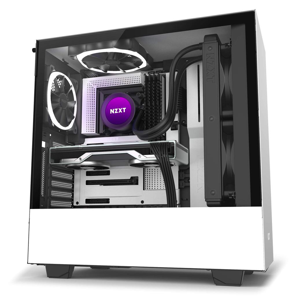 NZXT KRAKEN Z63 Simple Water Cooling CPU Cooler with LCD Monitor RGB Compatible 280mm FN1441 RL-KRZ63-01
