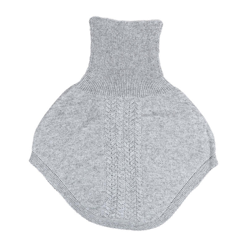 Women's High Neck Shoulder Warmer - Pullover Shawl Collar Scarf for Cervical & Shoulder Protection In Cold Weather