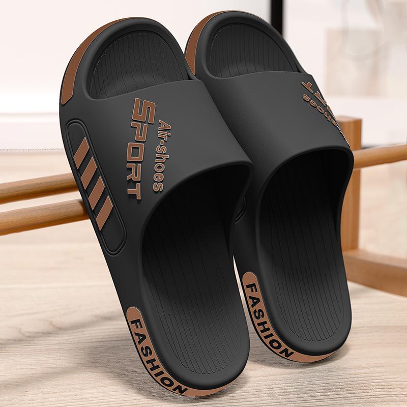 Men's Large Size Odor-Resistant Summer Slippers: New Widened Non-Slip Indoor Sports Shoes