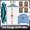Compatible for Conga 2299 Ultra Replacement Main Side Brush HEPA Filter MOP Pads Dust Bags Spare Parts Accessories