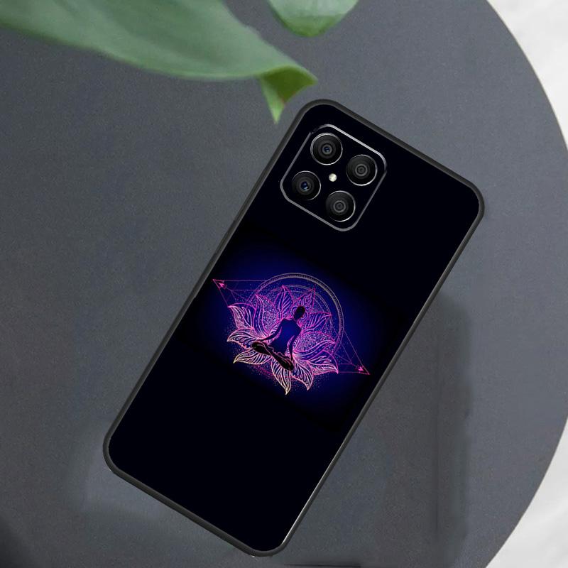 Чехол-мандала Chakra Yoga для Honor Magic 7 Lite 6 8 Для Honor 200 400 Pro 90 70 50 X8c X8b X9a X9b X9c X9d Win RT