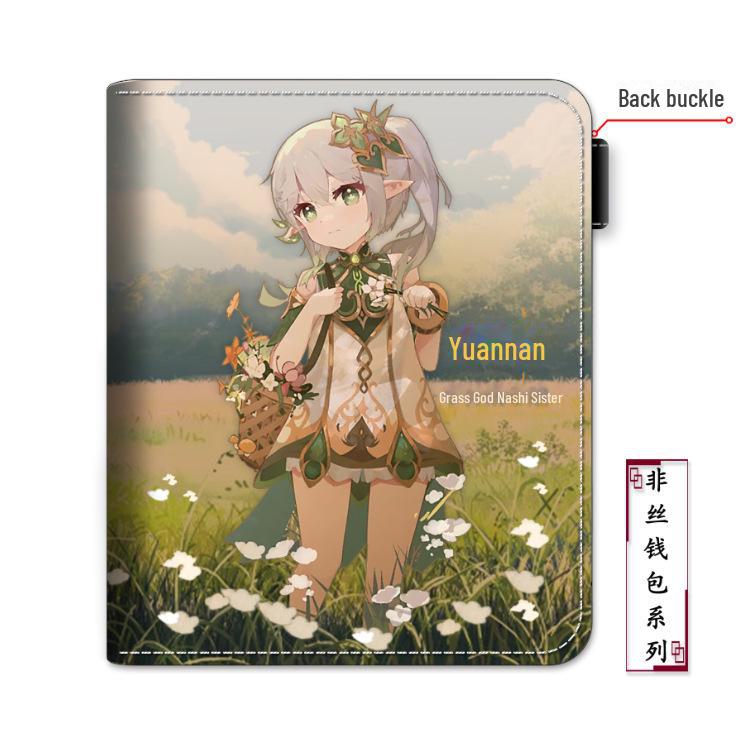 Кошелек с аниме-игрой Genshin Impact — высококачественный периферийный продукт