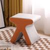 Nordic Shoes Changing Stool Doorway Living Room Creative Cloth Technology Short Stool Light Luxury Dressing Room Small Stools