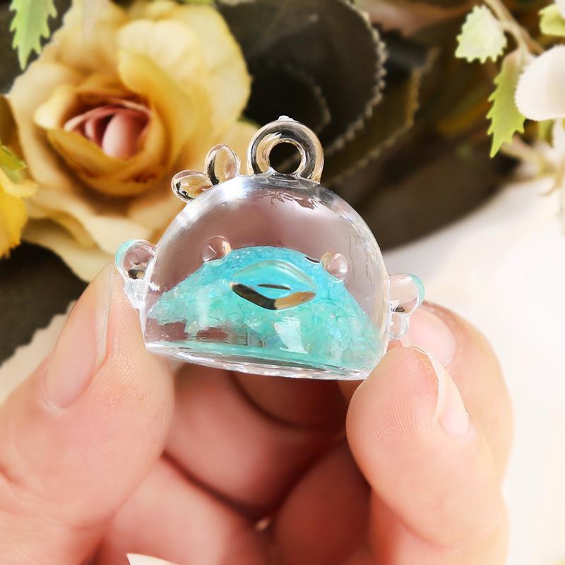 2 шт. DIY Ночник Счастливый цыпленок Кукольный домик Украшения Украшения для автомобиля Брелок Детские игрушки Канцелярские сумки и другие подвески