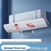 Universal Wall-Mounted Air Conditioner Wind Deflector - No Installation Windproof Guide Cover