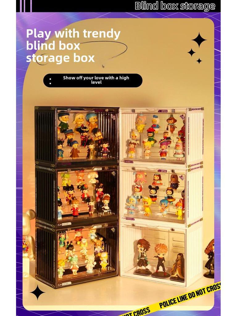 Acrylic Display Cabinet for Blind Box and Lego Figures