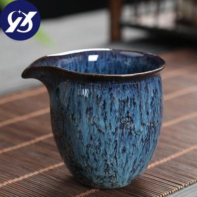 Керамическая портативная печь для глазури Temmoku, чашка для чая, фильтр для чая, ситечко для чая 200 мл