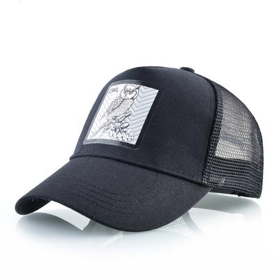 Кепка Snapback Trucker, мужская летняя бейсболка с дышащей сеткой, женская черная бейсболка в стиле хип-хоп