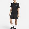 Nike Черная повседневная футболка с коротким рукавом и круглым вырезом с принтом-буквой для мужчин