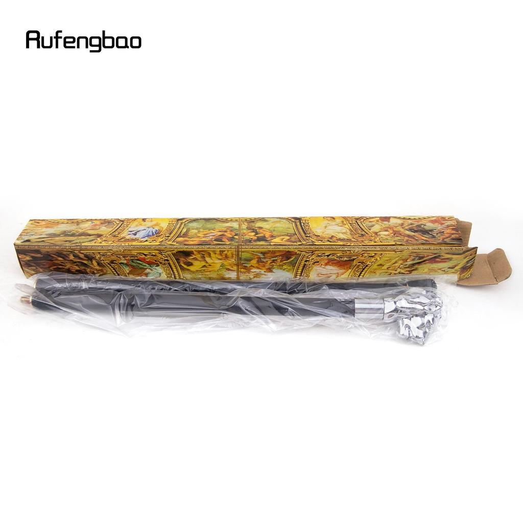 Роскошная белая трость с ручкой в ​​виде головы льва, модная трость для вечеринки, декоративная трость, элегантная ручка-трость, 93 см