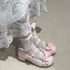 Queen Fan Retro Versatile French Light Mouth Thick Heel Single Shoes Women's Summer 2025 New with Skirt Mary Jane Shoes