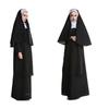 Adult Cosplay Costume Halloween Nun Dress For Game-themed Role-play L Xl)