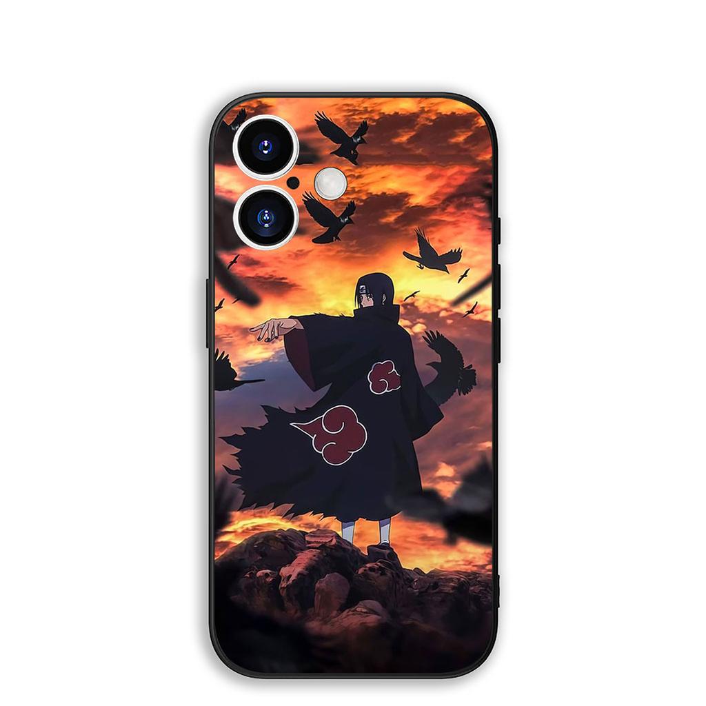for Apple iPhone 16 15 14 11 Pro Max 6 7 8 Plus + SE2 SE3 SE 2022 2020 8+ Phone Case Akatsuki Deidara Narutos Itachi Uchiha