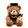 Милый Плюшевый Медведь на Выпускной Кукла-Медведь Мягкая Игрушка Мягкое Животное Мальчик Девочка Студенты Подарок на День Рождения Выпускной