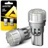 AUXITO T10 LED White 5500k Super Bright LED T10 Position Lamp/License Plate Light/Room Lamp 3pcs 3020 Chip 3x Brightness Omnidirectional Illumina