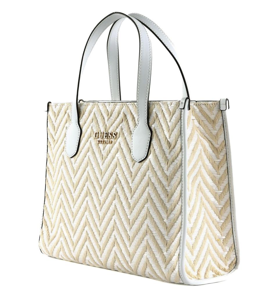 Сумка SILVANA 2 ОТДЕЛЕНИЯ TOTE WHI [Guess]