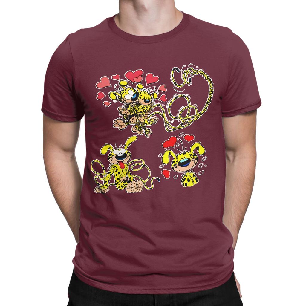 For Unisex Unisex Belgian Marsupilami Comics Novelty 100 Cotton Tshirt Marsupilami Tops Tees For Unisex