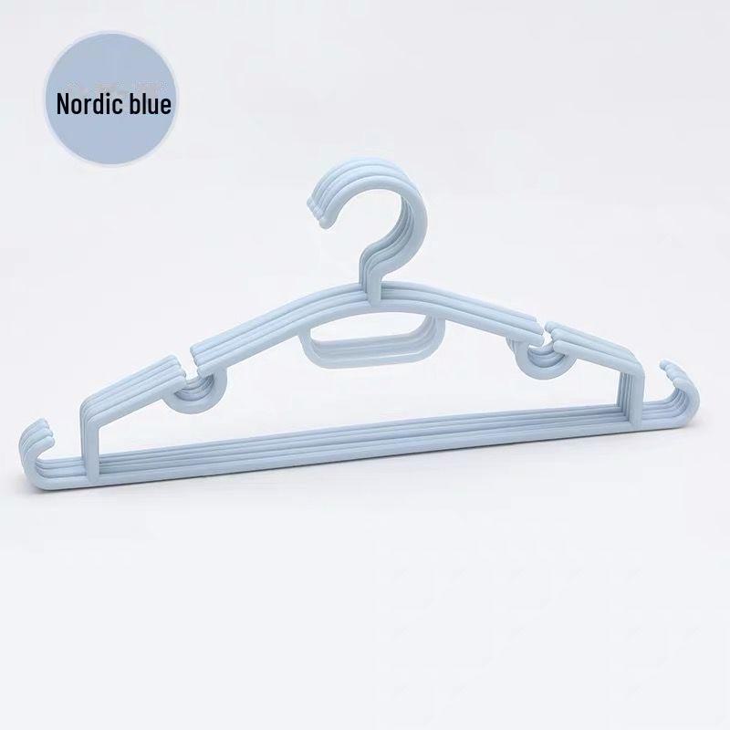 Anti-Slip Plastic Hanger: Multifunctional Clothes & Pants Rack for Men's & Women's Adult Clothing