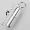 Aluminum Alloy Cotton Swab Waterproof Seal Metal Jar Creative Portable Carry Toothpick Box