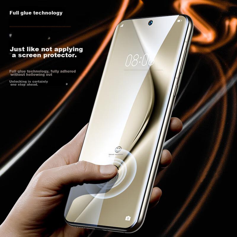 Yisika [2 Pieces] Hydrogel Soft Film for Huawei Pura80Pro+/Ultra, P70pro+/Ultra Screen Protector, Non-Tempered Anti-Fingerprint JM969
