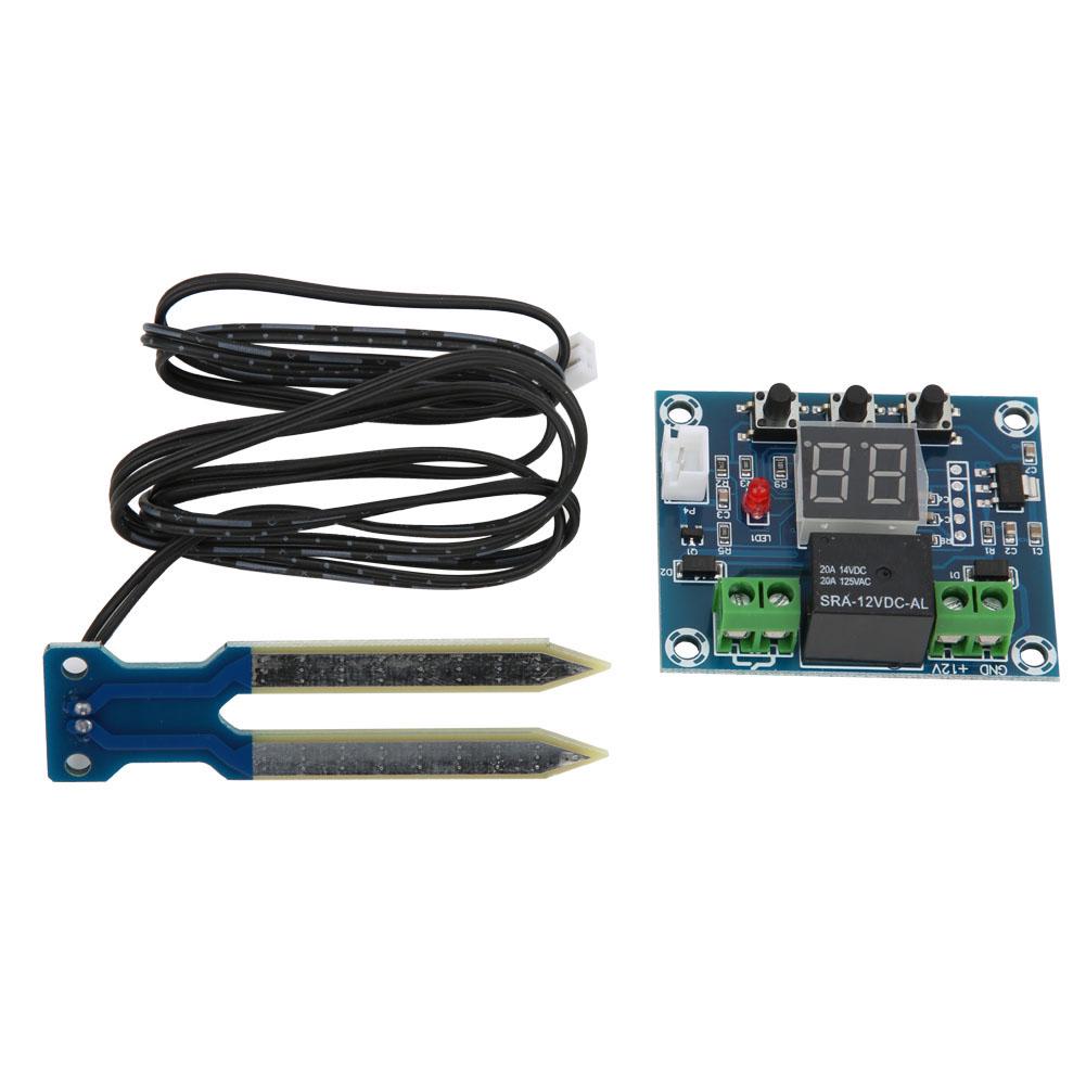 XH M214 Soil Humidity Sensor Module Automatic Irrigation Sensor Digital Display Module DC12V