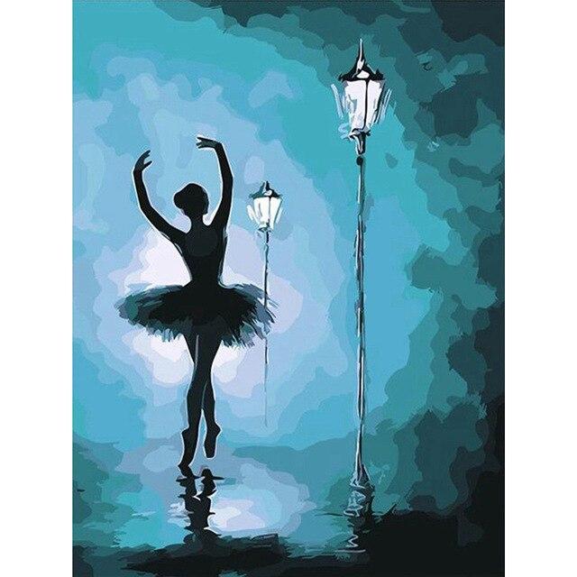 DIY Алмазная вышивка полная квадратная круглая смола алмазная живопись вышивка крестиком балерина девушка Алмазная мозаика Алмазный арт-декор