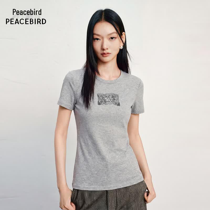Peacebird AACNG3370 Short Sleeve T-Shirt